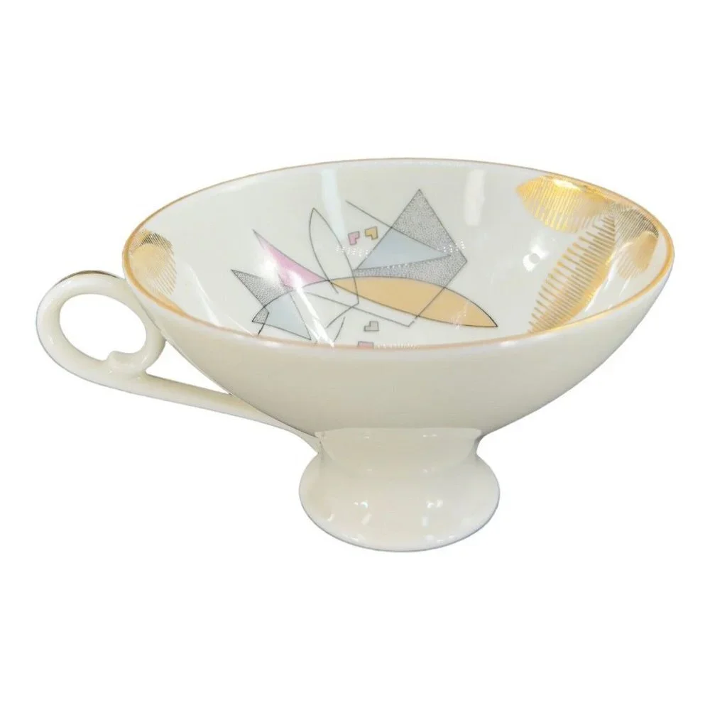 Bareuther Waldsassen Bavaria Germany Fine‎ Porcelain Ceramic Replacement Teacup